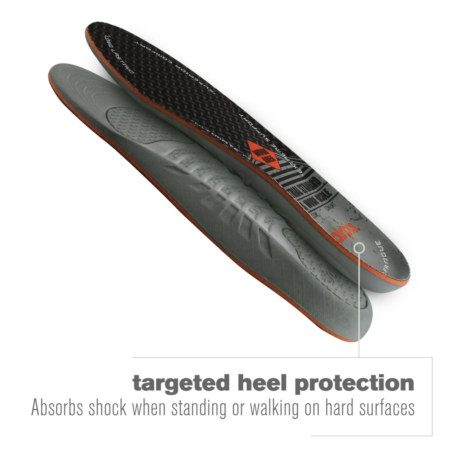 Airplus Ultra Work Memory Insole Men’S 7-13, Cut-To-Fit
