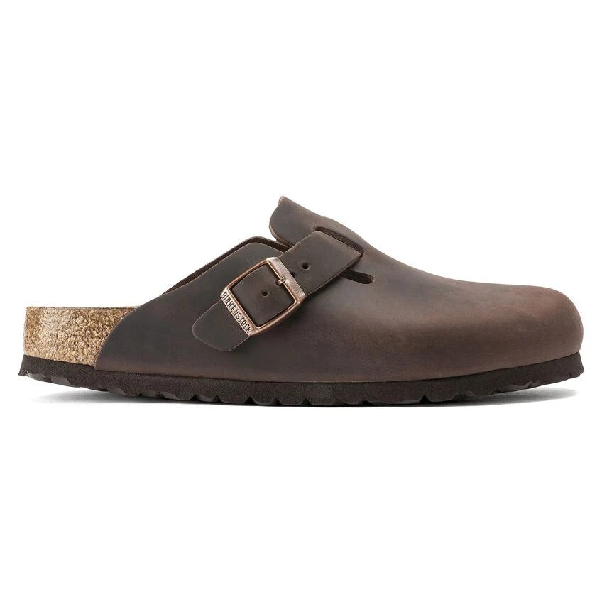 Birkenstock Unisex Boston Oiled Leather [960811], Various Colors, NEW