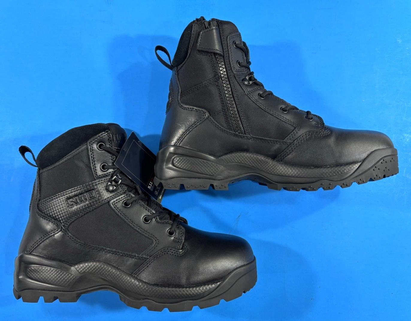 NIB 10.5 REG MENS 5.11 TACTICAL ATAC 2.0 6″ SIDE ZIP BOOTS 12394ABR BLACK 10.5