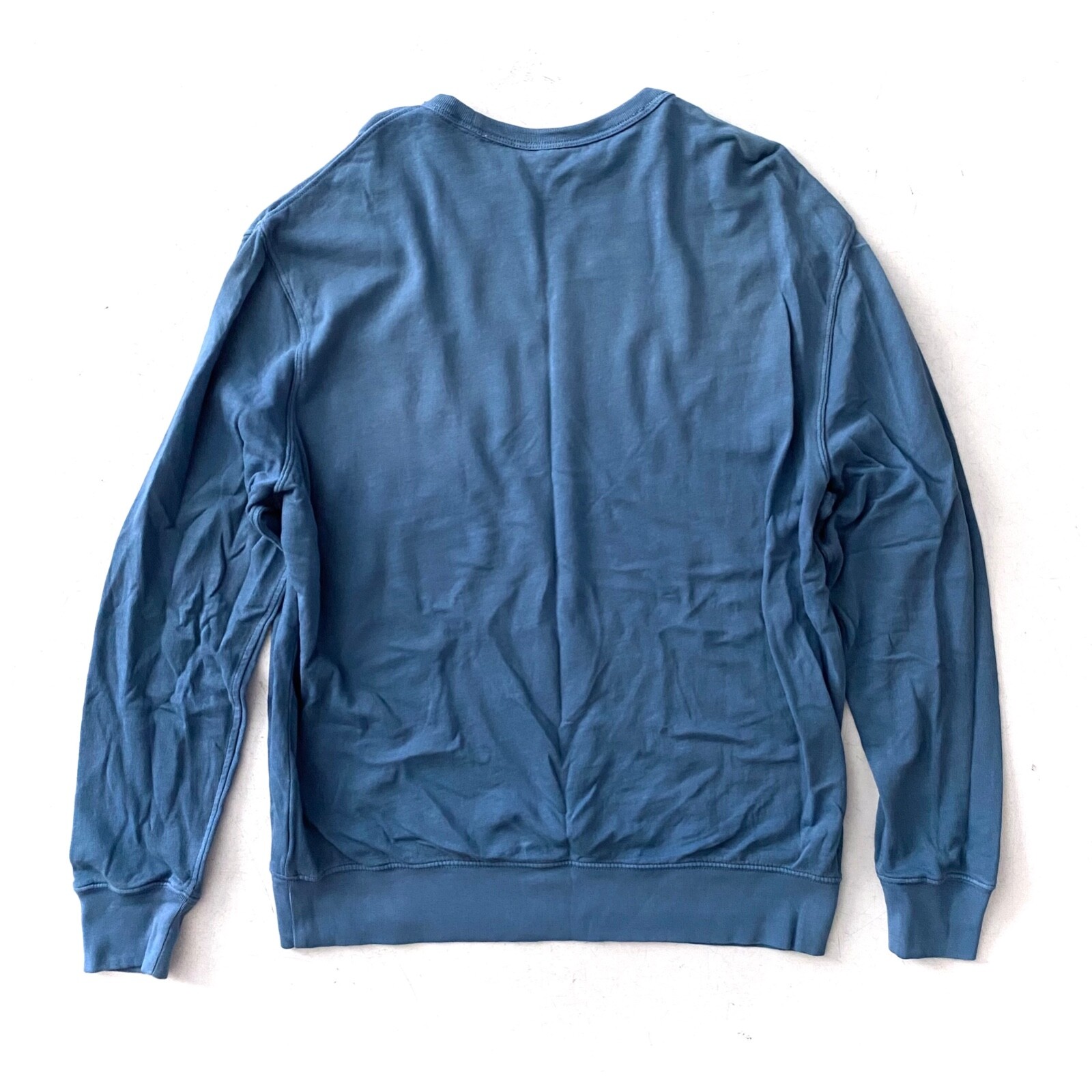 Cremieux Classics Nwt Blue Long Sleeve Pocket Lightweight Cotton Sweater XL