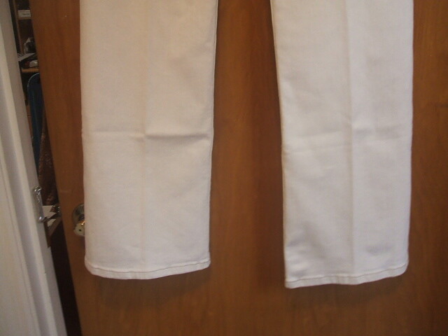 J Jill Eggshell Authentic Fit Sits Below Waist Pants Jeans Sz 10 NWT $79 Wide
