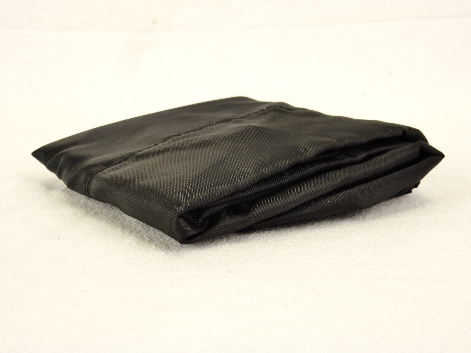 Lightweight Nylon Open Shopping Tote, Solid Black, 16″ x 14″, PLT#21/22/23