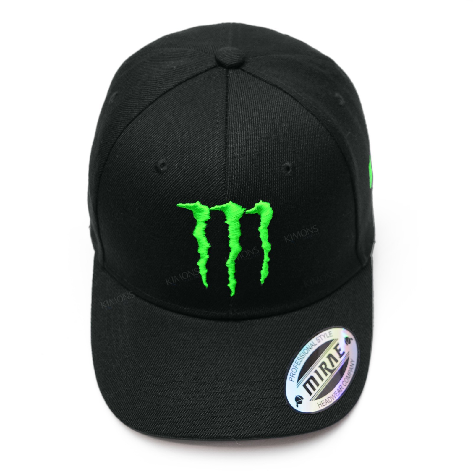 Monster Energy Drink Hat Black Embroidered M Logo Cap **Free Returns** LM – VC