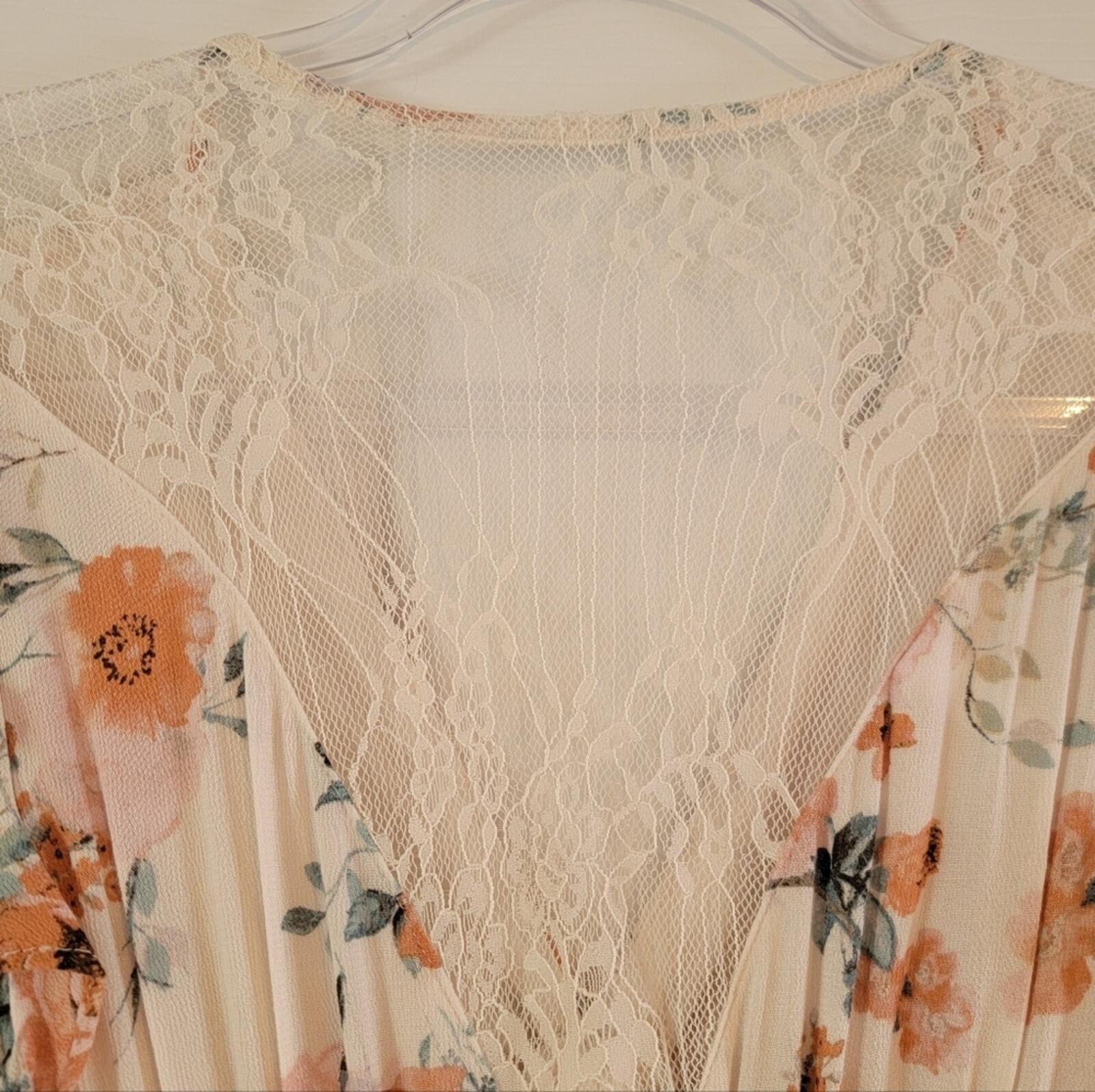 Boho Floral V-Neck Dress