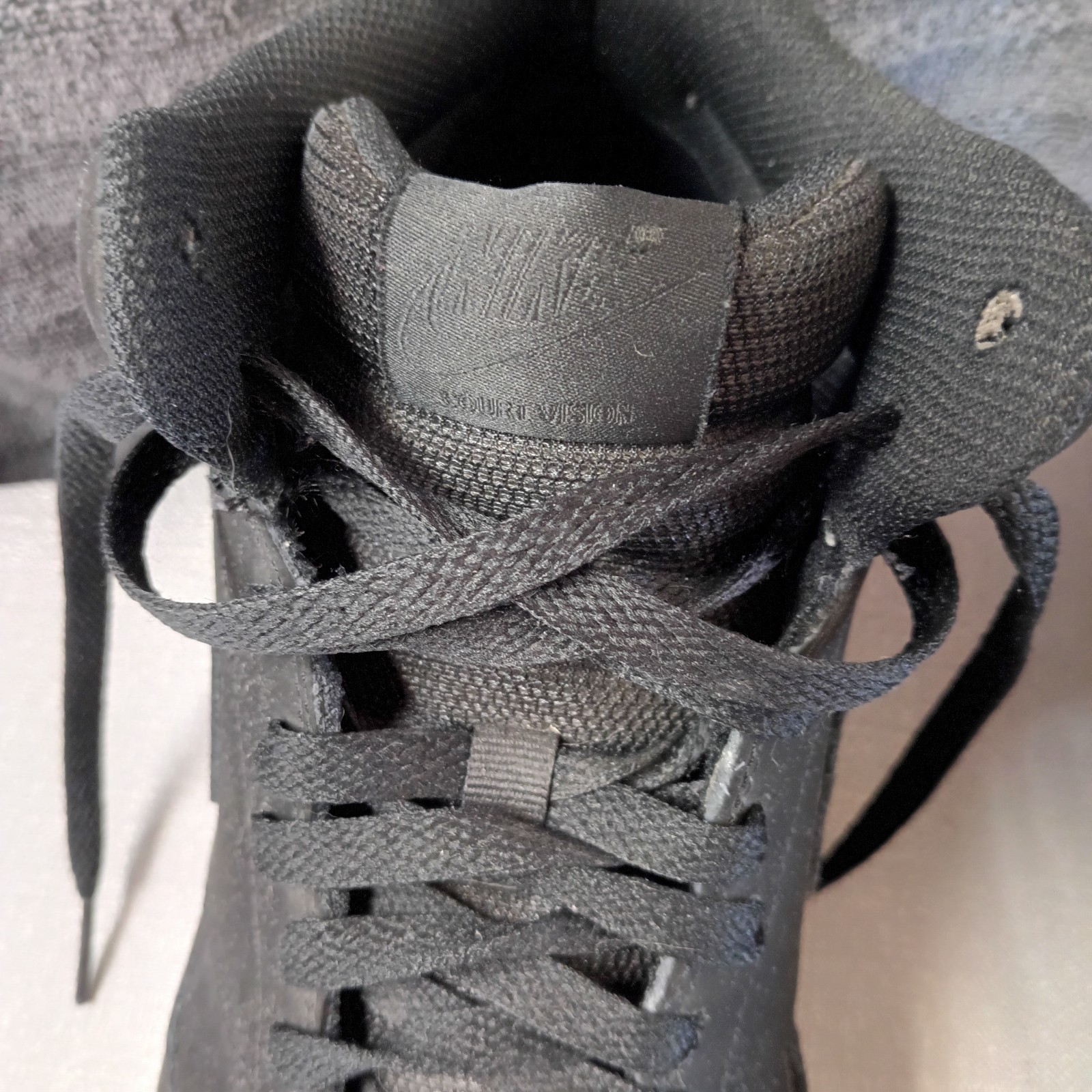 Nike Court vision Mid Black Size 10 1/2 Mens Shoes
