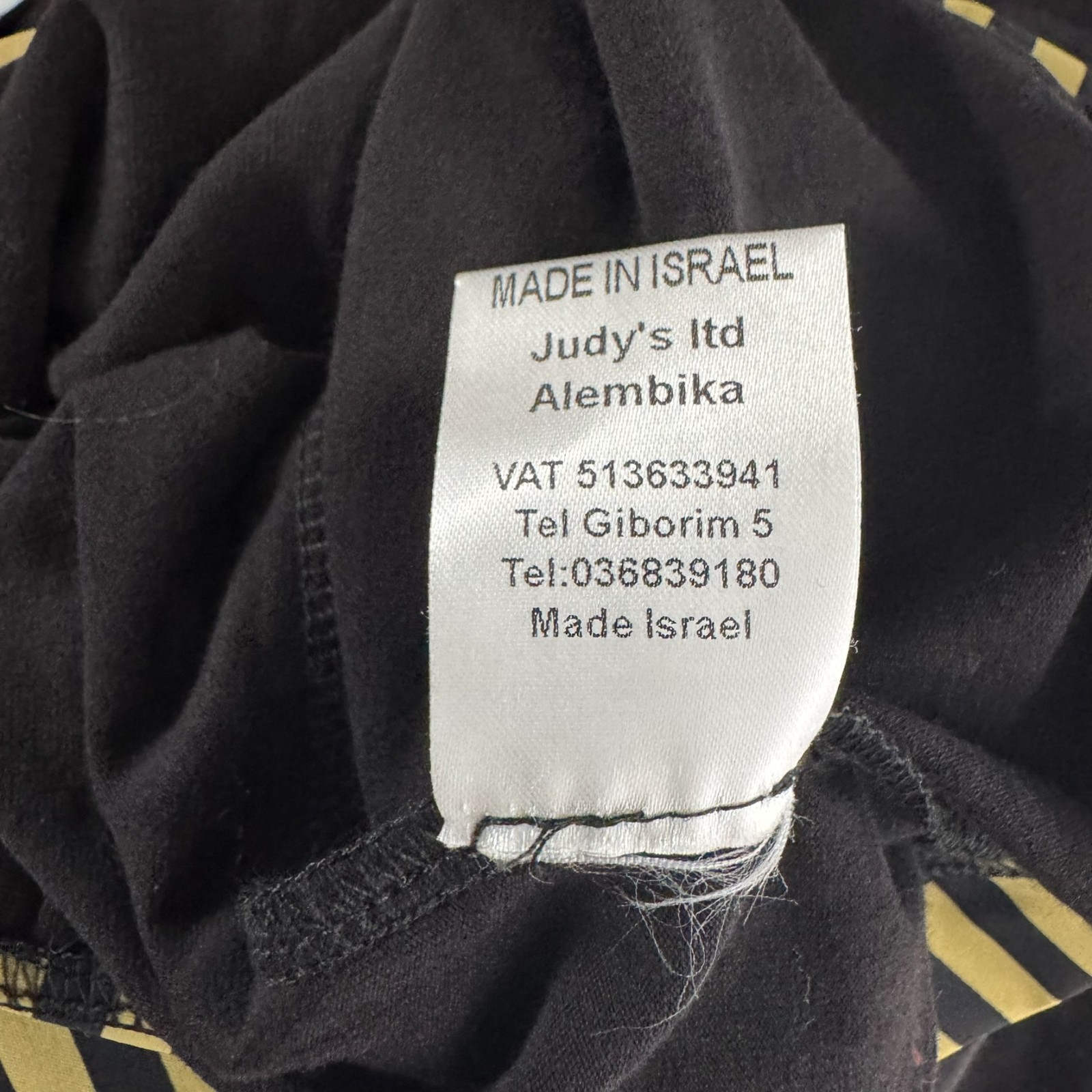 Tekbika By Alembika Tunic Top XS Black Lagenlook Stretch Viscose Blend TP-3968