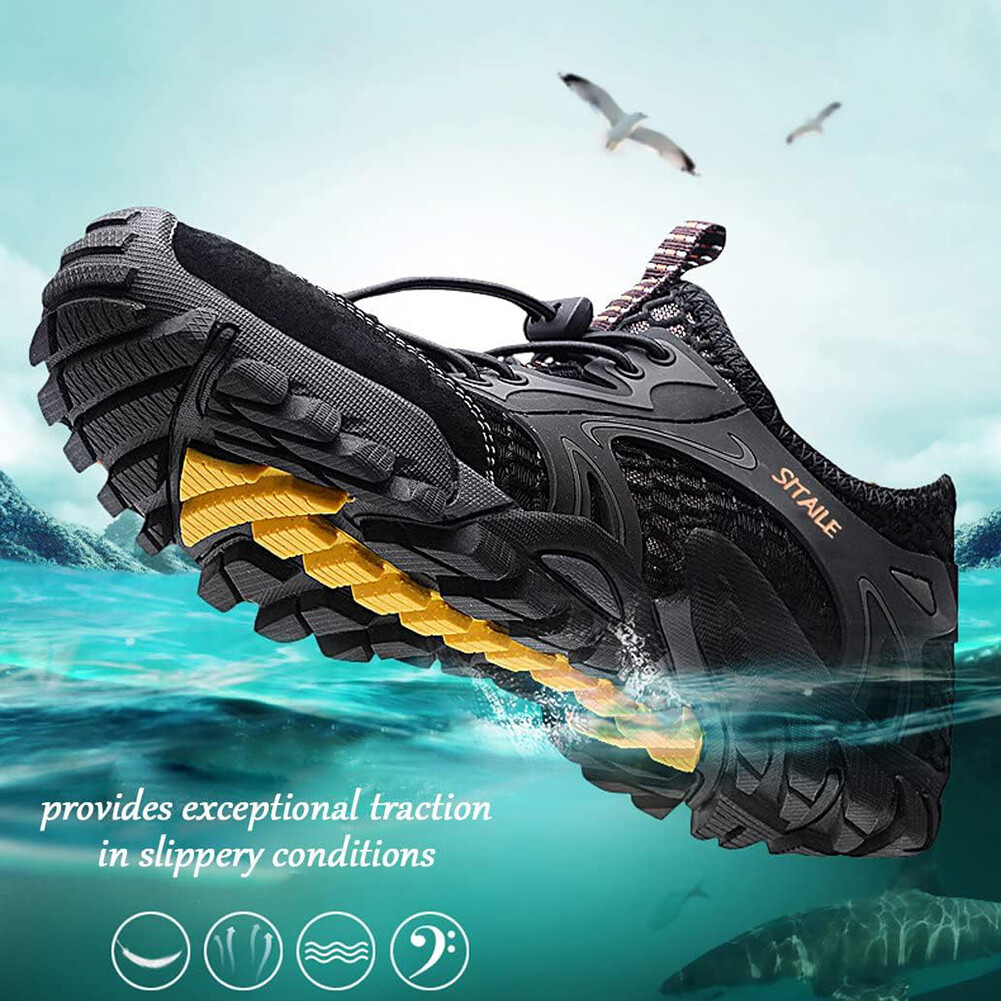 Hiking Water Shoes for Men Women Quick Dry Aqua Swim River Pool Beach Sandals