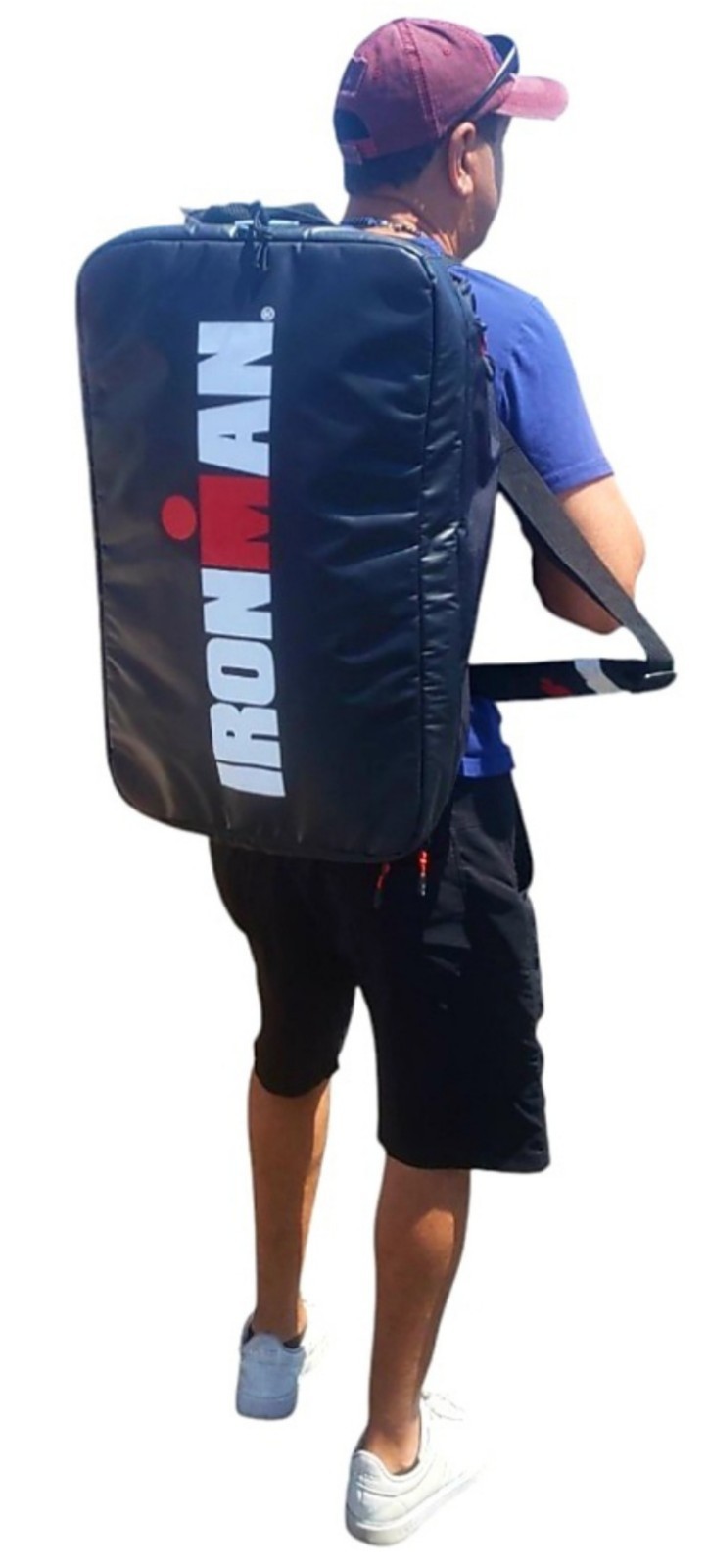 IRONMAN HYBRID BLACK DUFFLE BAG BRAND NEW L 23.6″ X H 10.6″ X 11.8″