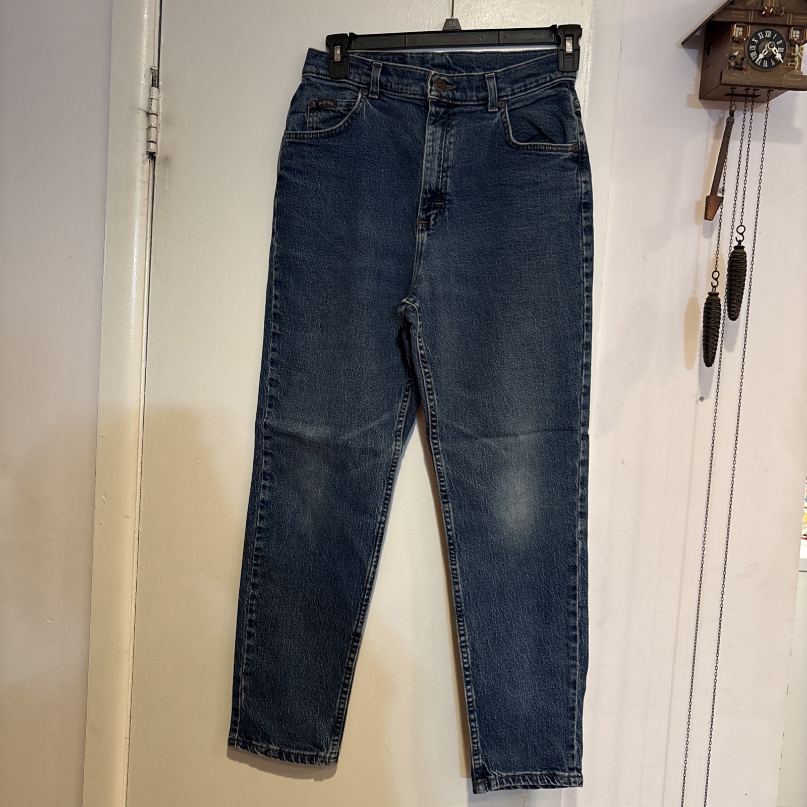 Denim Riders Women’s Tag Faded Measurements 30” Waist 40” Long Inseam 28”