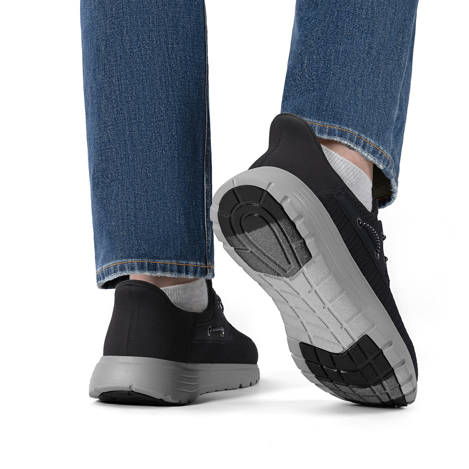 Bruno Marc Men’s Hands Free Slip-on Loafers Casual Pull-On Sneaker Shoes