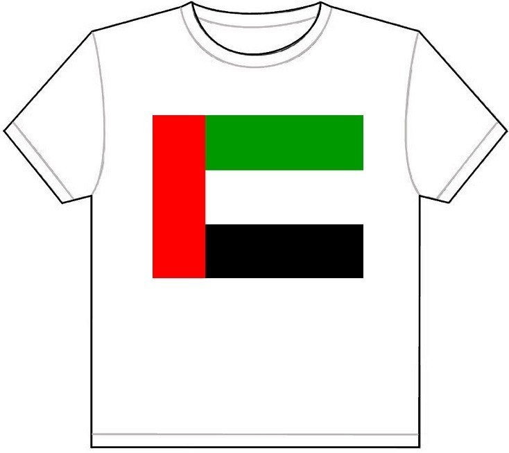 UNITED ARAB EMIRATES COUNTRY FLAG T-SHIRT TEE PICTURE PHOTO uae abu dhabi 1860