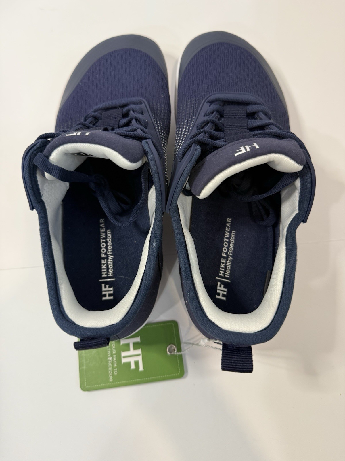 Hike Footwear HF Stride Ergonomic Barefoot Shoe Unisex Sz M 4 W 6 EU36 Navy Blue