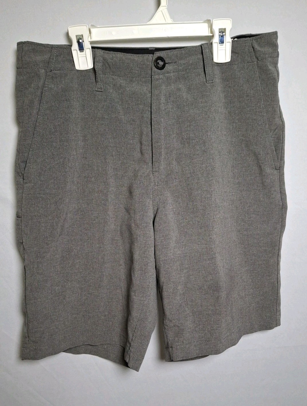 Volcom Inc. Surf and Turf 4 Way Stretch Hybrid Shorts 30 Mens Gray