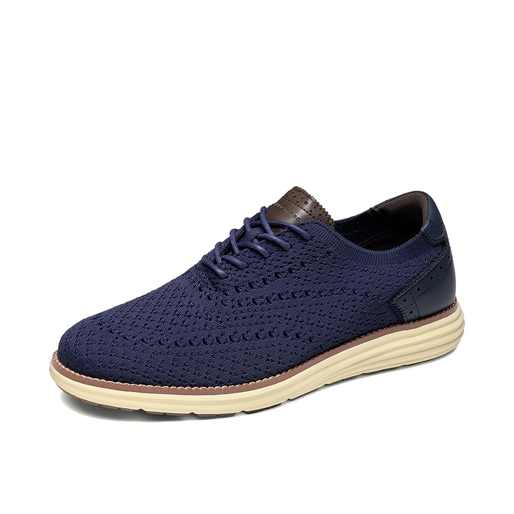 Men’s Oxfords Classic Comfort Sneakers Casual Lace-Up Lightweight Walking Shoes