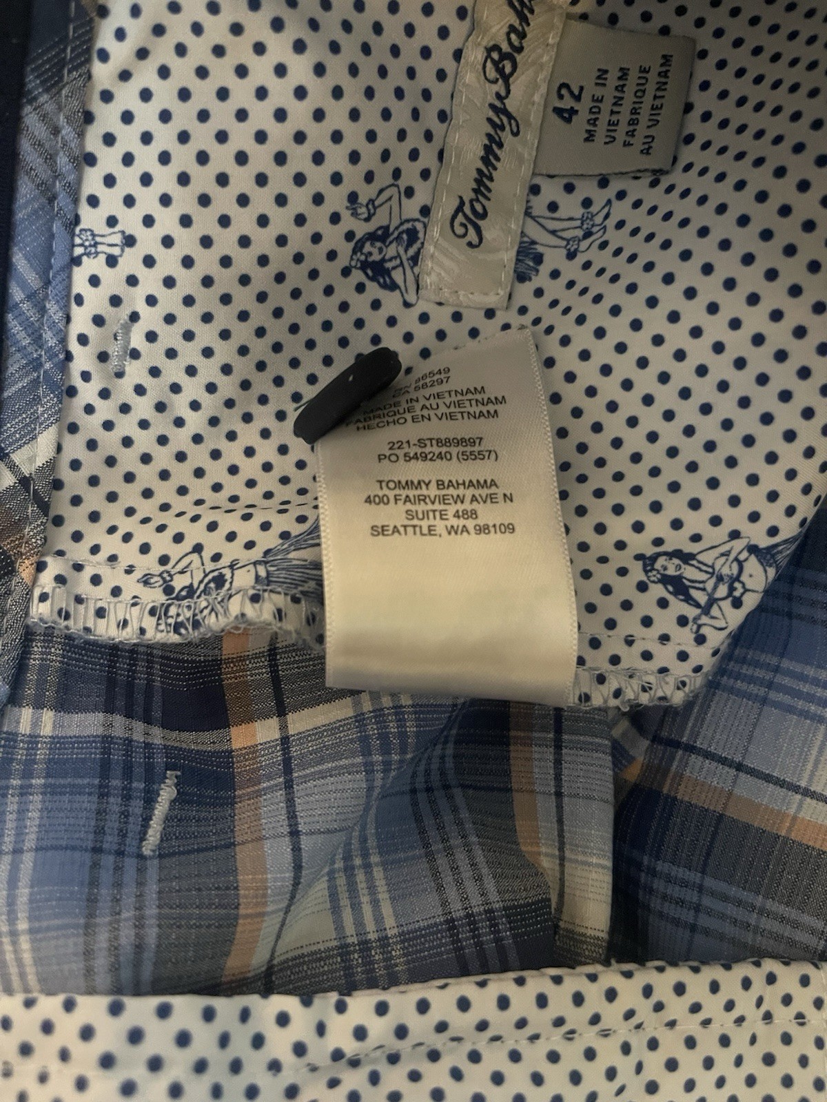 Tommy Bahama Lot Of 3 Plaid Shorts Men’s Size 42 Flat Front Various Designs