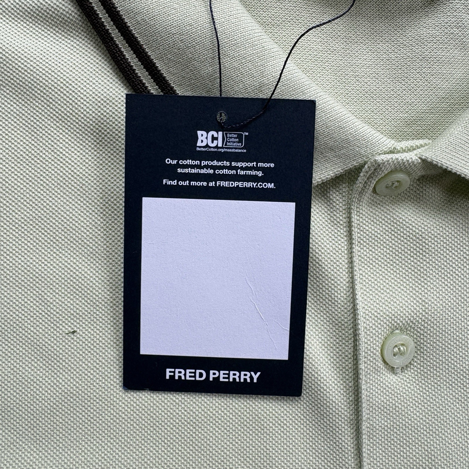 BNWT Fred Perry M3600 Short Sleeve Twin Tipped Polo Shirt Green Size Extra Large