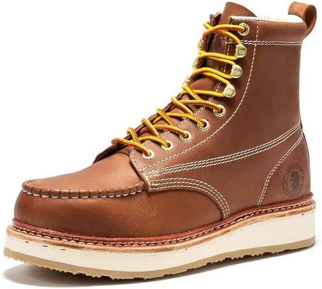 ROCKROOSTER Norwood – Steel Toe Work Boots for Men SAP621