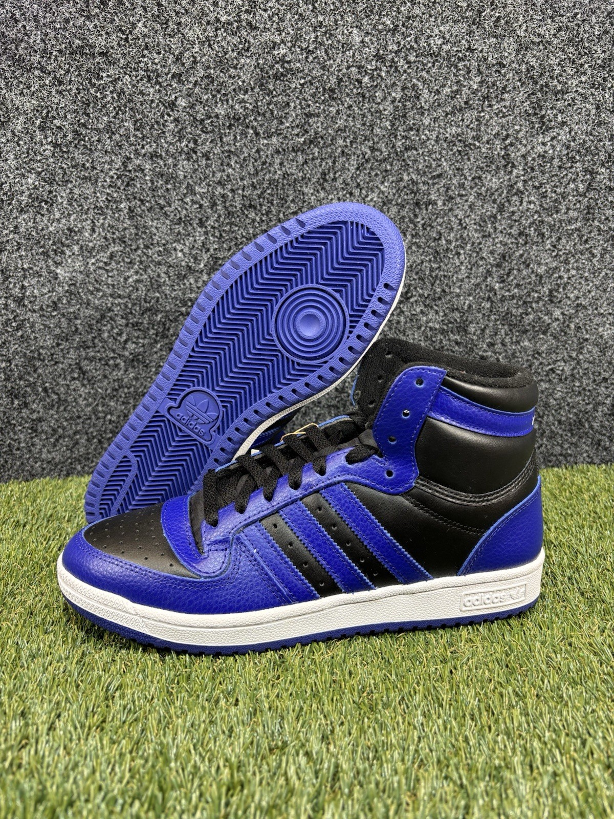 Adidas Originals Men’s Size 9 US Top Ten RB Black Blue Sneakers Shoes GX0755