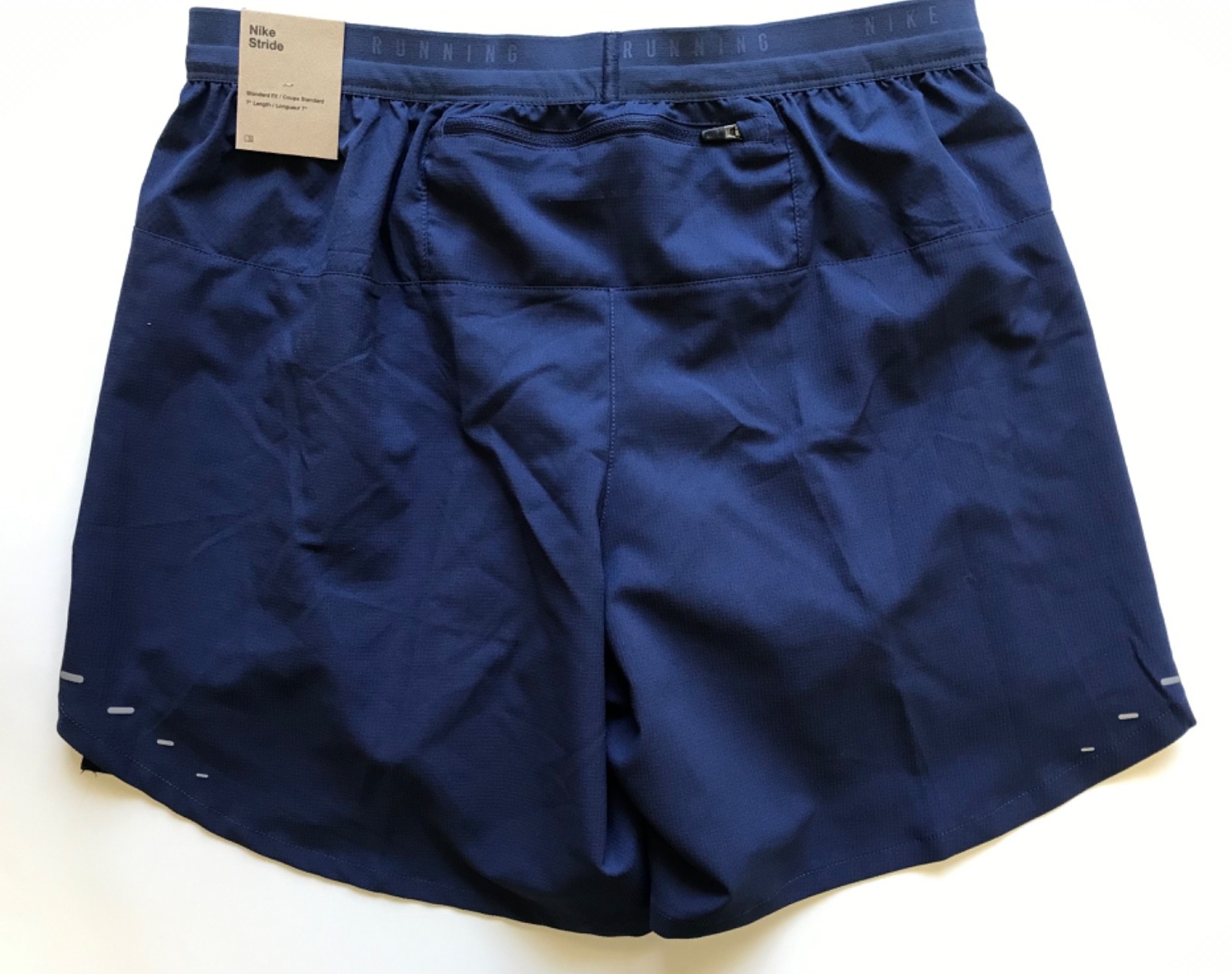 Nike Men’s Flex Stride 7” Length 2-in-1 Running Shorts IF2036 410 Navy Size L