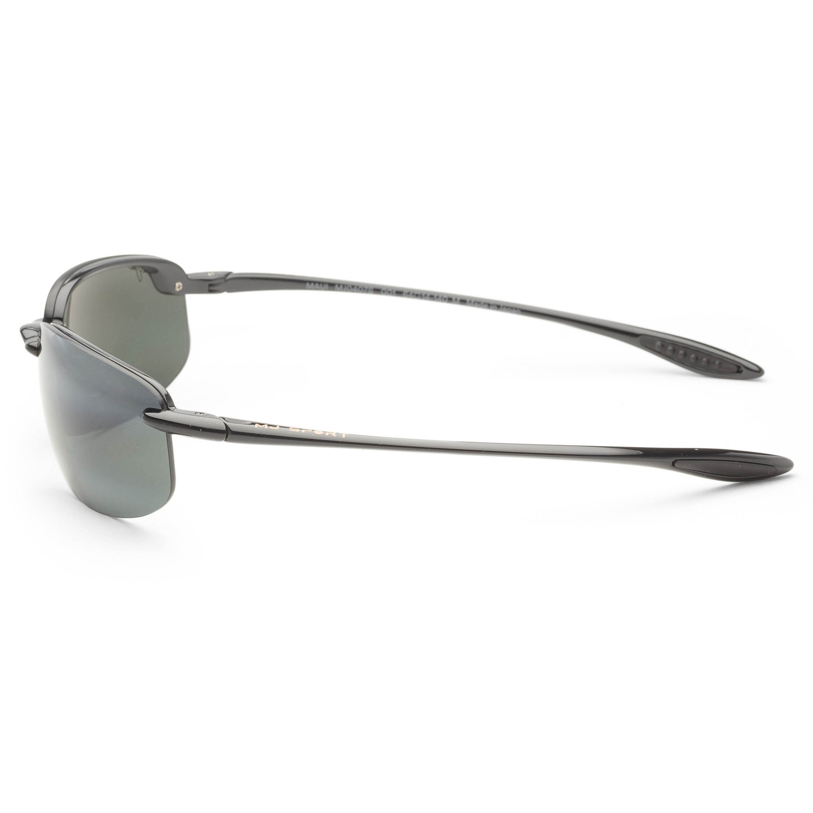 Maui Jim Men’s Hookipa 64mm Black Polarized Sunglasses MJ0407S-001