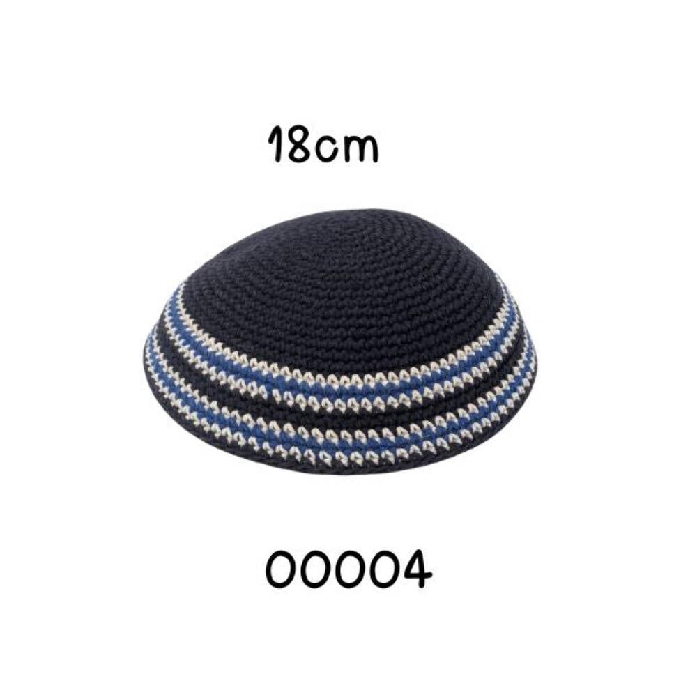 Knitted Yarmulke kippot hat Kippah skull yamaka Holy kipa 18 cm