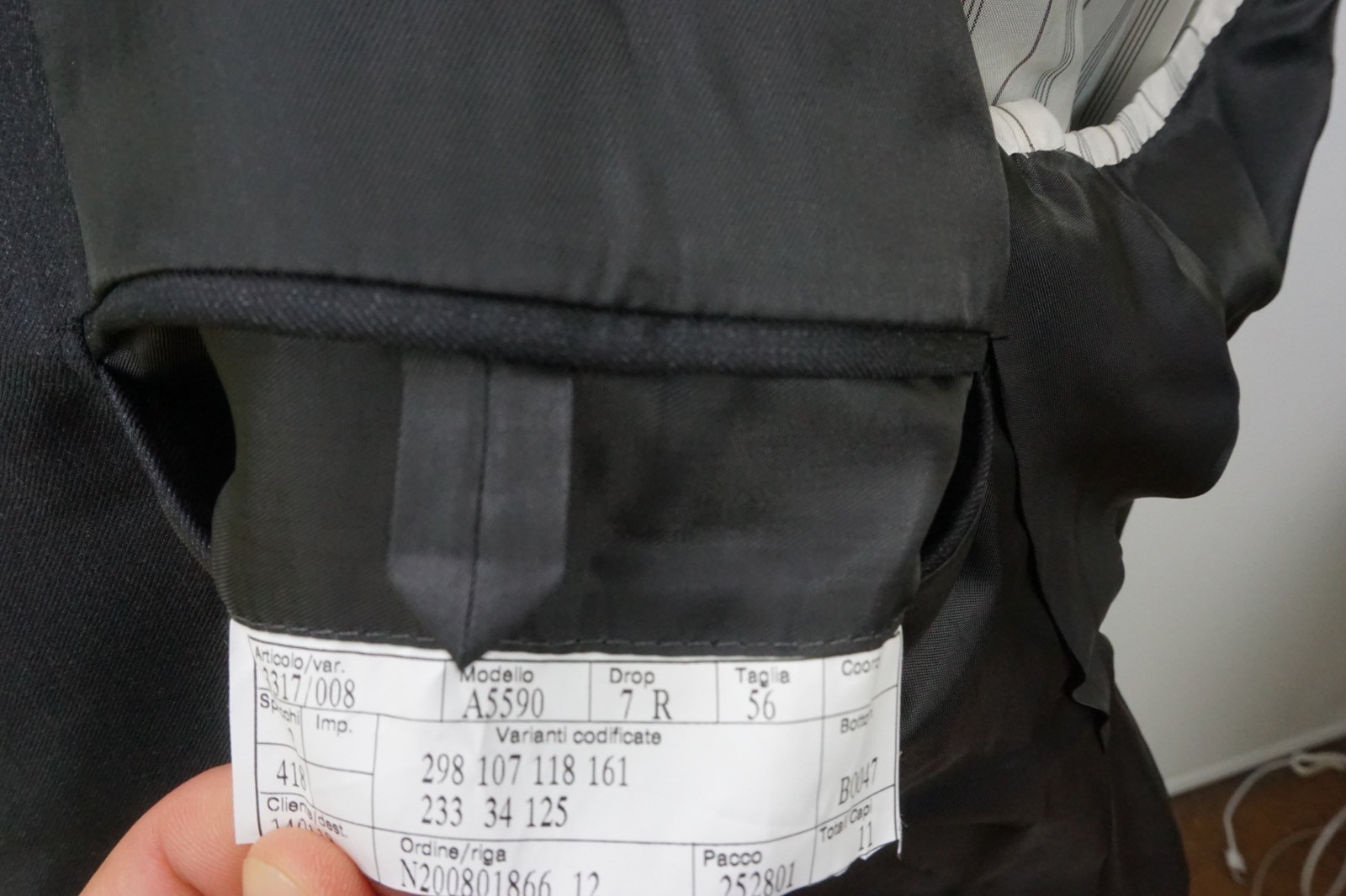 Burberry London Charcoal S150s Wool 2 Pc Suit Jacket Pants Sz 46R NEW