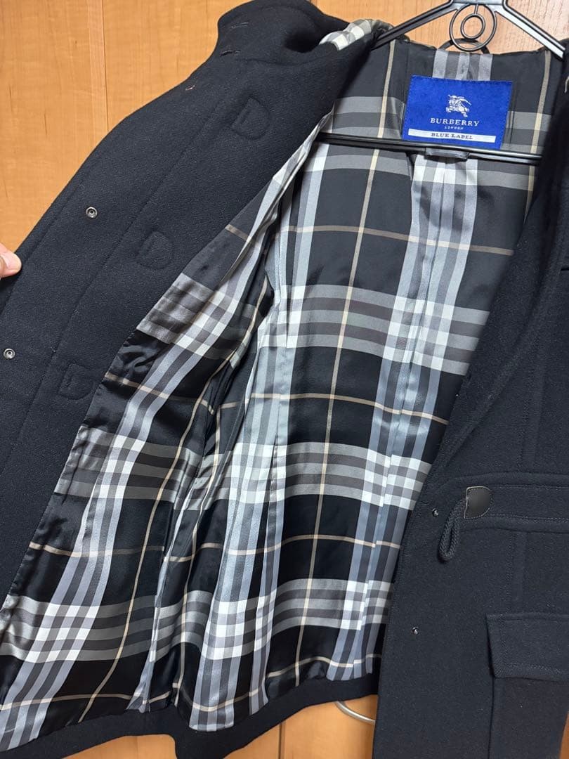 Excellent Condition Burberry London Blue Label Duffle Coat