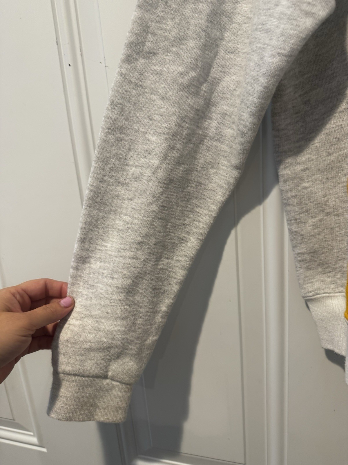 Vintage Jerzees Florida Sunshine State Hoodie Kangaroo Pocket Youth L 1996 Gray