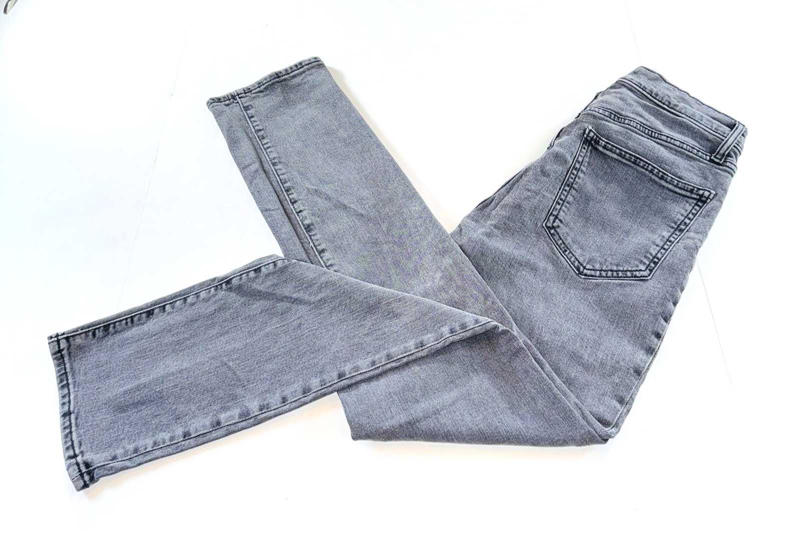 Gap Women’s Jeans Medium Wash Gray Size 2 / 26R High Rise Vintage Slim – EUC