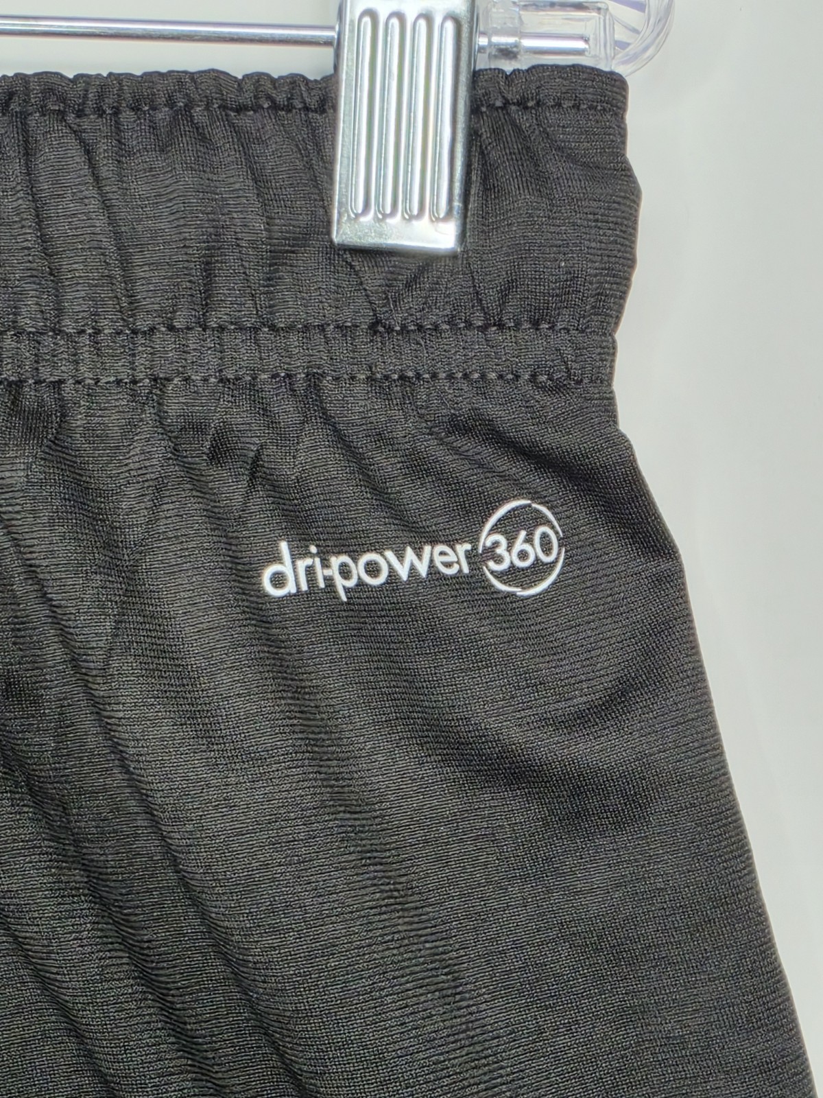 Russell Shorts Mens Black Performance Dri-Power 360 Athletic NEW W/TAGS
