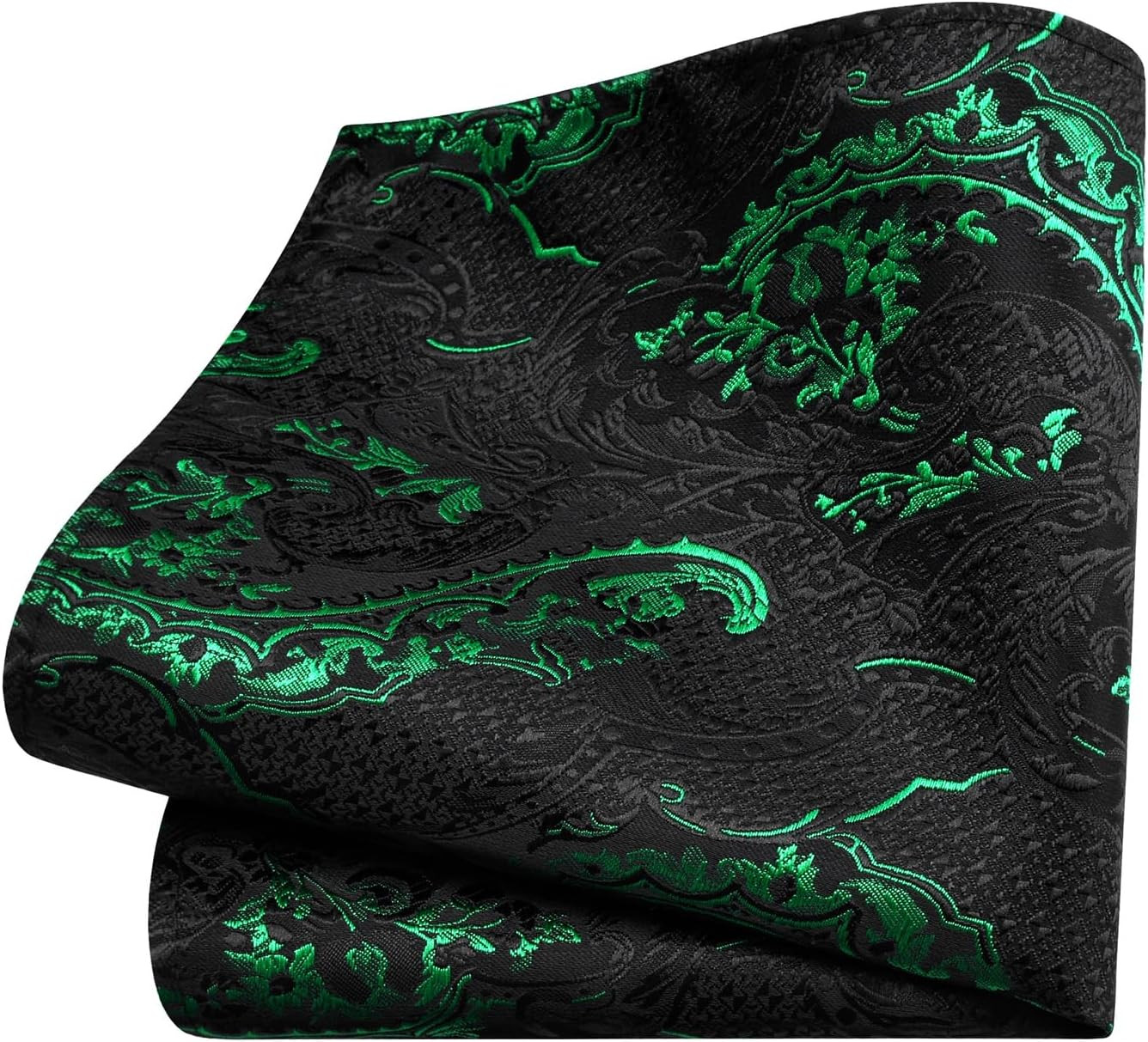 8Cm Paisley Tie Set for Men Necktie Lapel Pin Pocket Square Cufflinks Set for Me