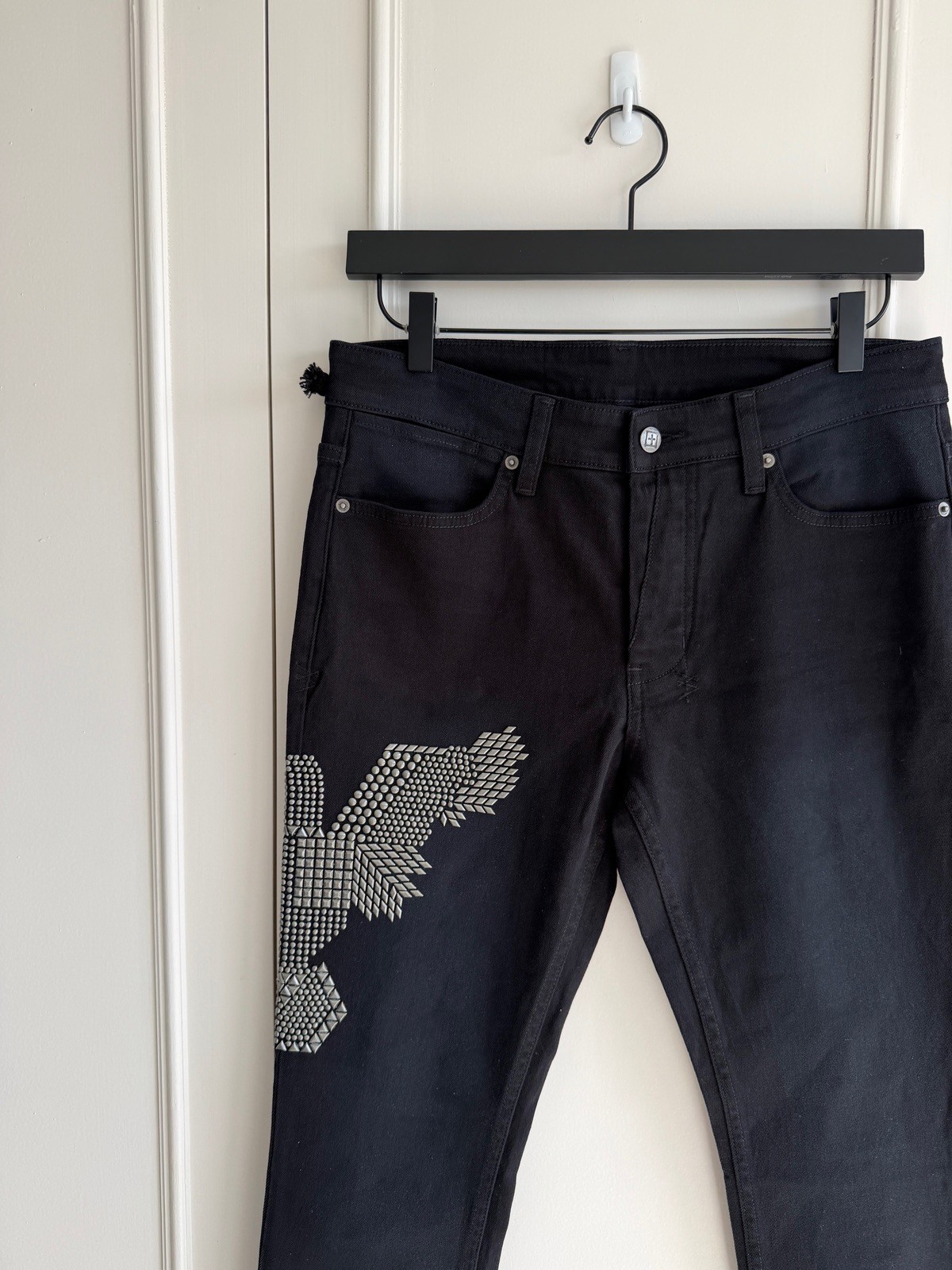 new Ksubi mens jeans van winkle black replica eagle 32
