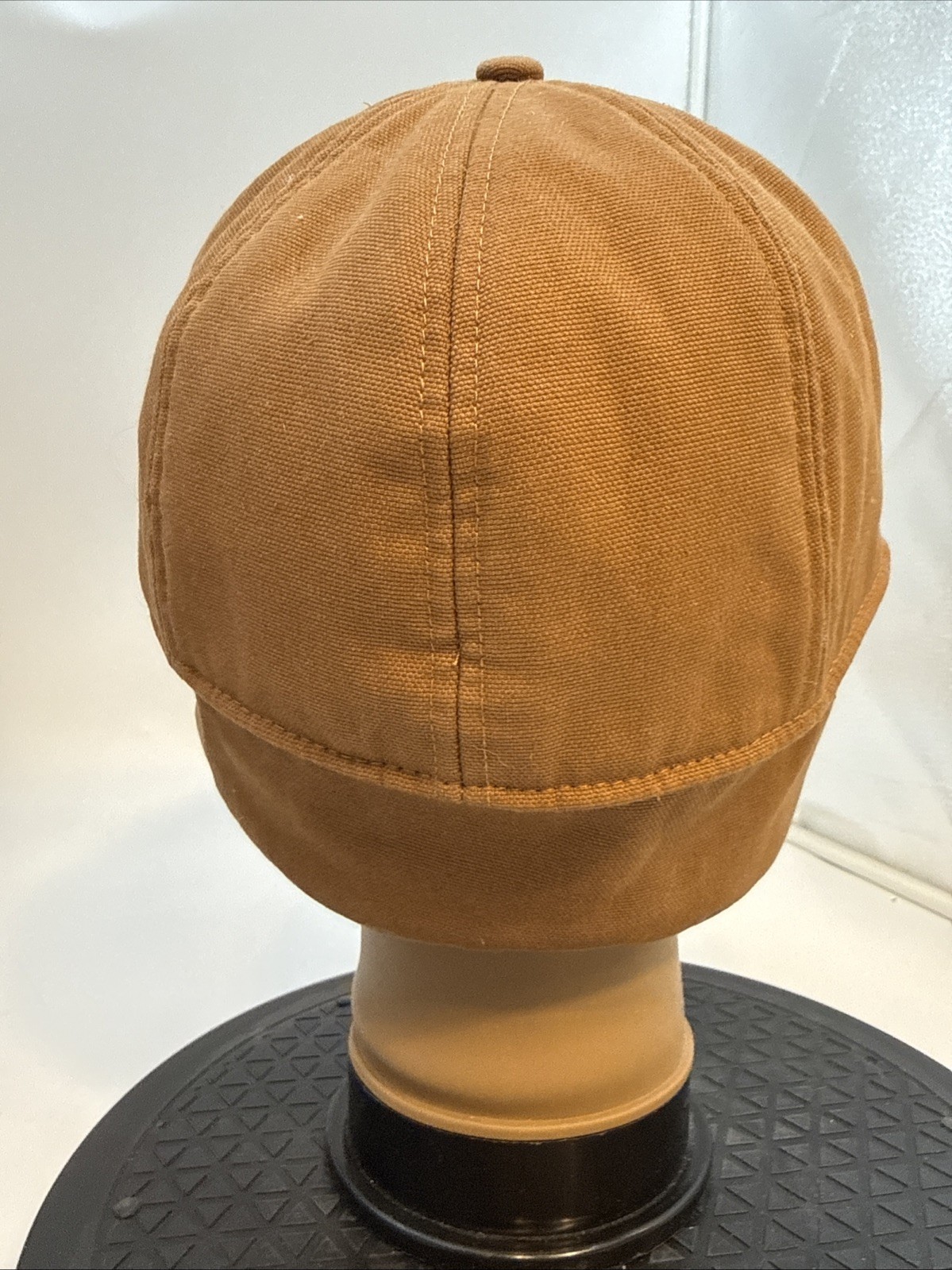 CARHARTT USA COLD WEATHER TRAPPER HUNTING CAP / HAT – EAR FLAP COVER TAN LARGE