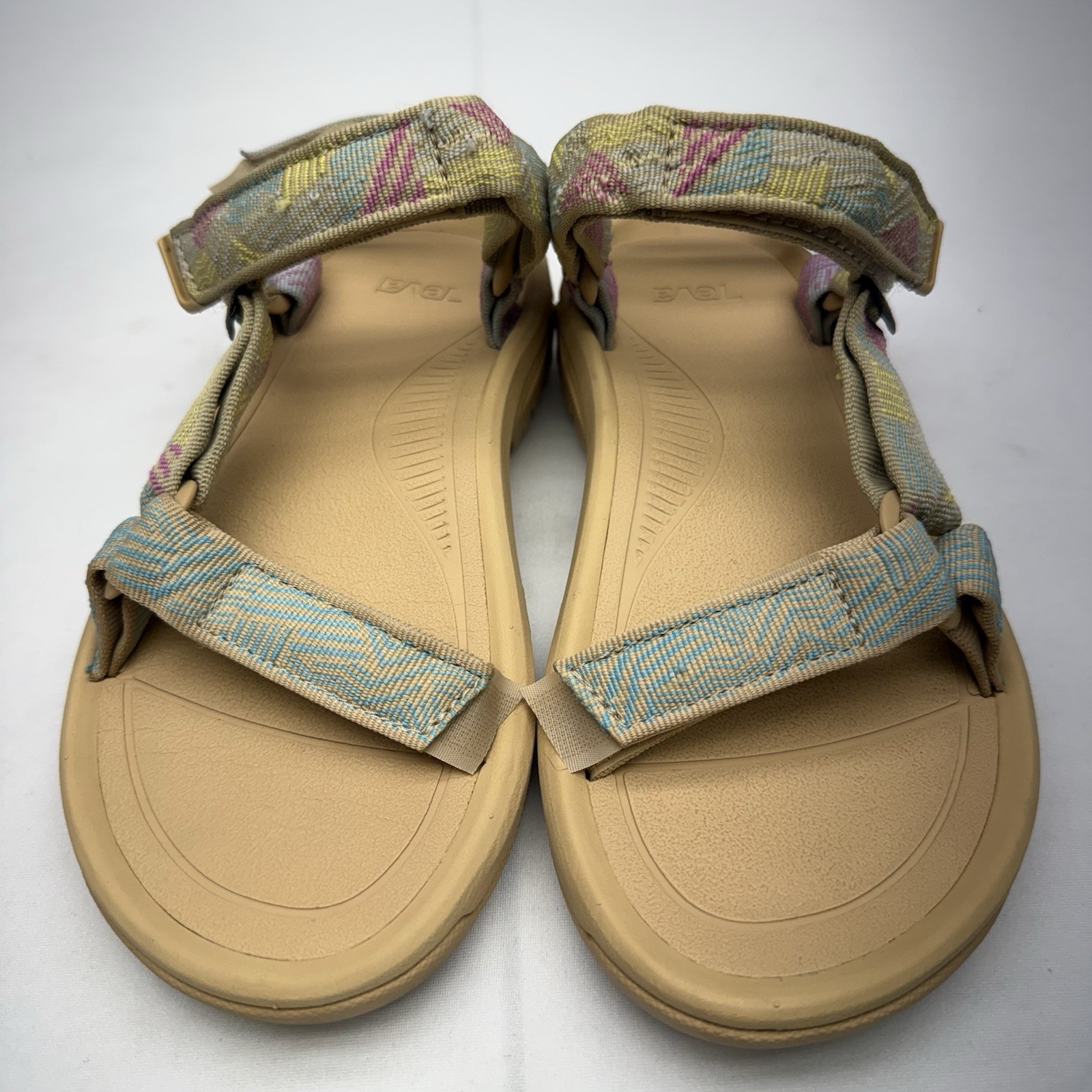 Teva Hurricane XLT2 Borderless Tan Multi Sport Sandals Trail Beach Swim Sz 6