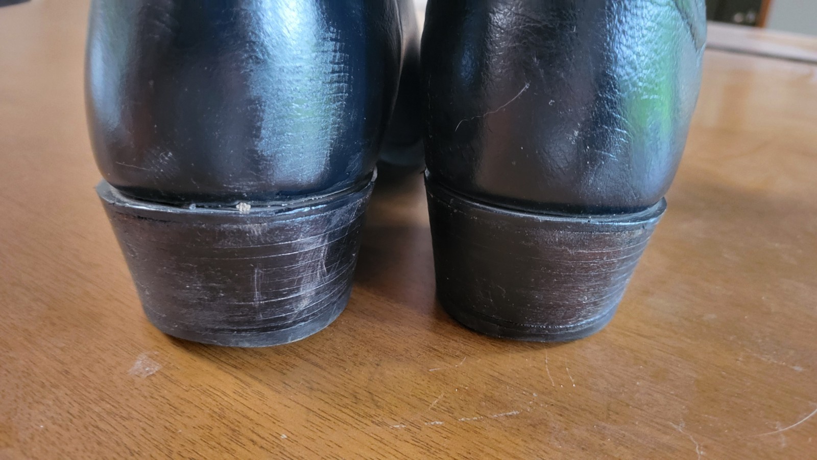 J. Chisholm Leather Cowboy Boots 520 Men’s Size 9.5D 76805 USA