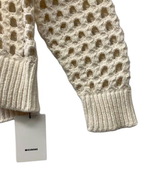MIESROHE BIG Eyelet Knit ivory