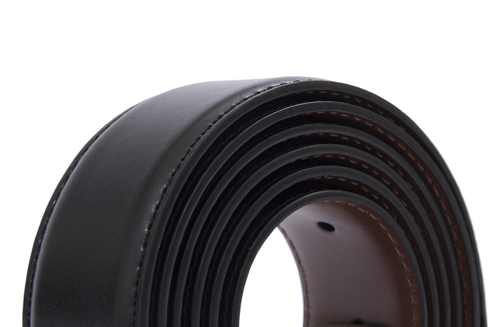 Men’s Genuine Leather Belt with Double-sided Reversible Belts for Men 1.3inch