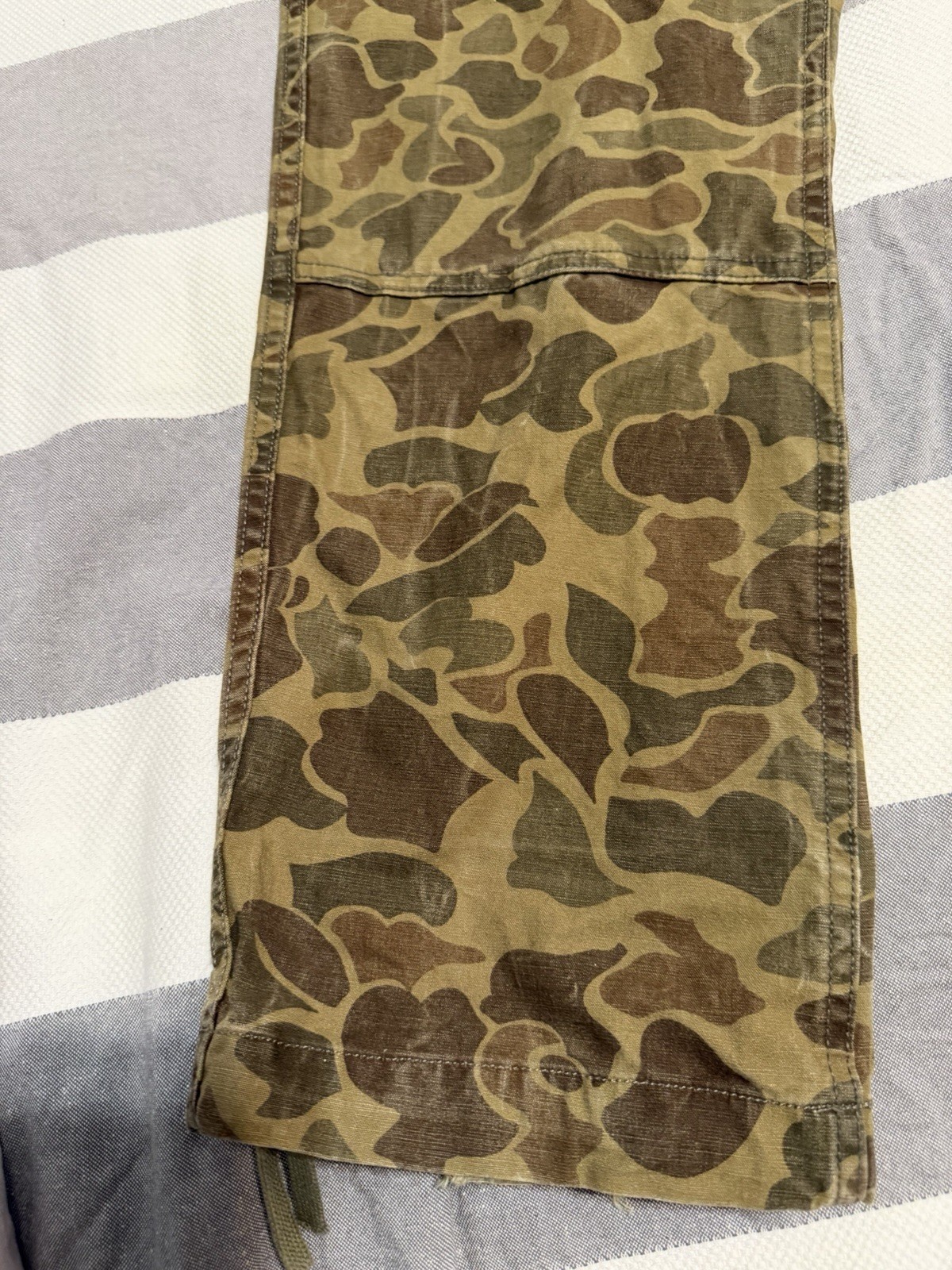 Polo Ralph Lauren Camo Cargo Pants 36×32 Mens Patchwork Utility Military Voyager