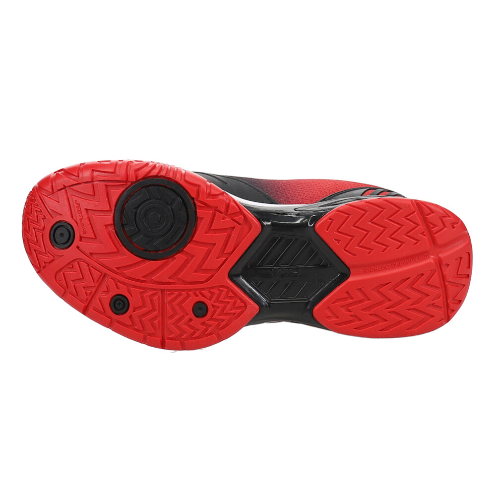 Fila Volley Zone Pickleball Mens Black, Red Sneakers Athletic Shoes 1PM00595-01