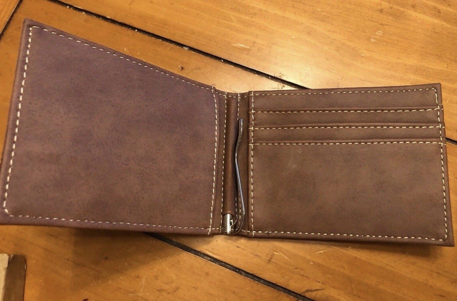 Snap-On Tools 100th Anniversary Wallet NIB With Money Clip (Brown)