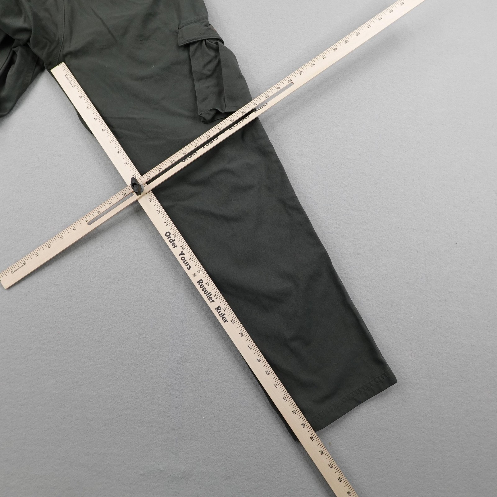 Arborwear Pants Mens 32×32 Green Cargo Canvas Nylon Chainsaw Tree Trimmer Work