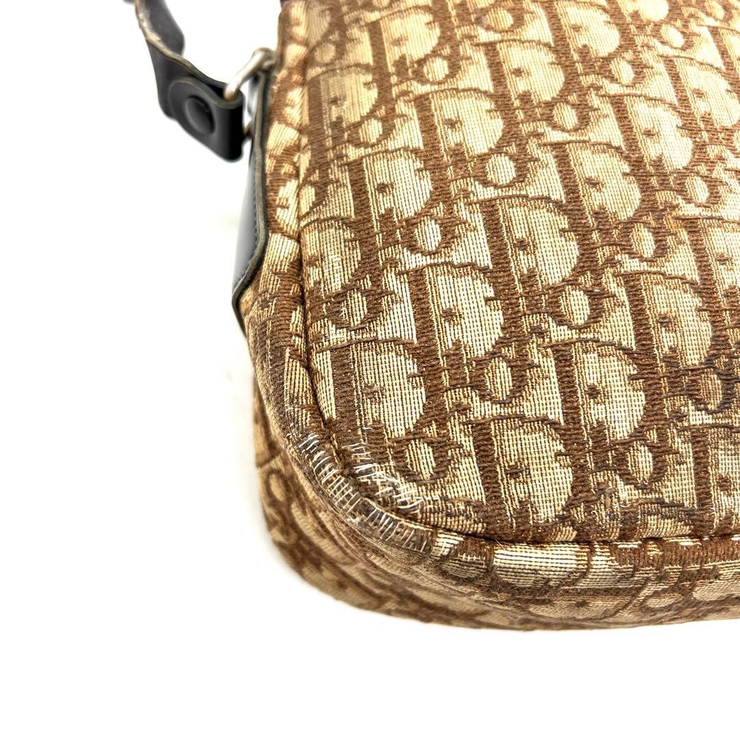 Christian Dior Bag Excellent Condition Dior Handbag One Shoulder Trotter Canvas
