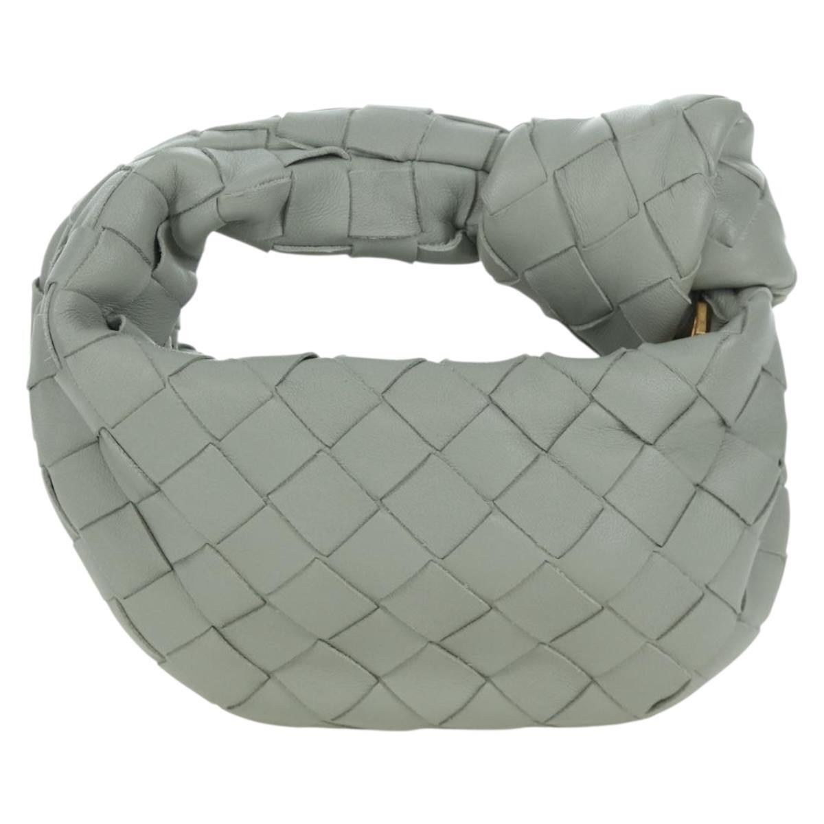 BOTTEGA VENETA INTRECCIATO Candy Jodie Hand Pouch 730828 VCPP0 Auth SW2264SAM