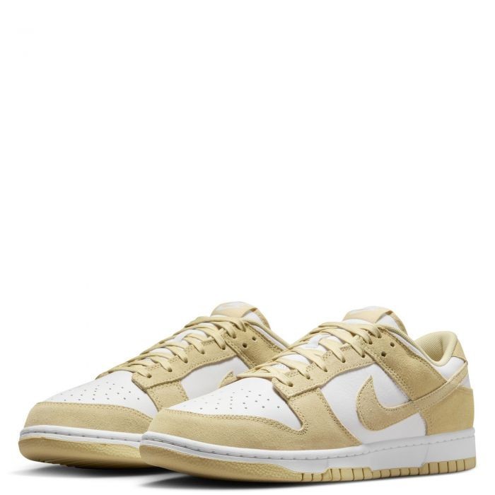 MENS NIKE DUNK LOW RETRO SE FQ8249-102 WHITE/GOLD-WHITE SNEAKER ATHLETIC-SIZE 10