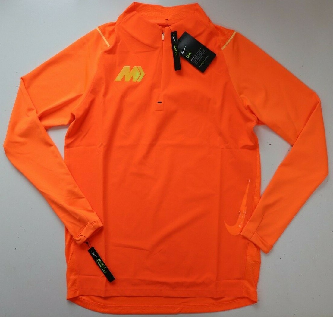 NIKE DRI FIT MERCURIAL STRIKE FOOTBALL LONG SLEEVE DRILL TOP CK5596-803 – MEN M