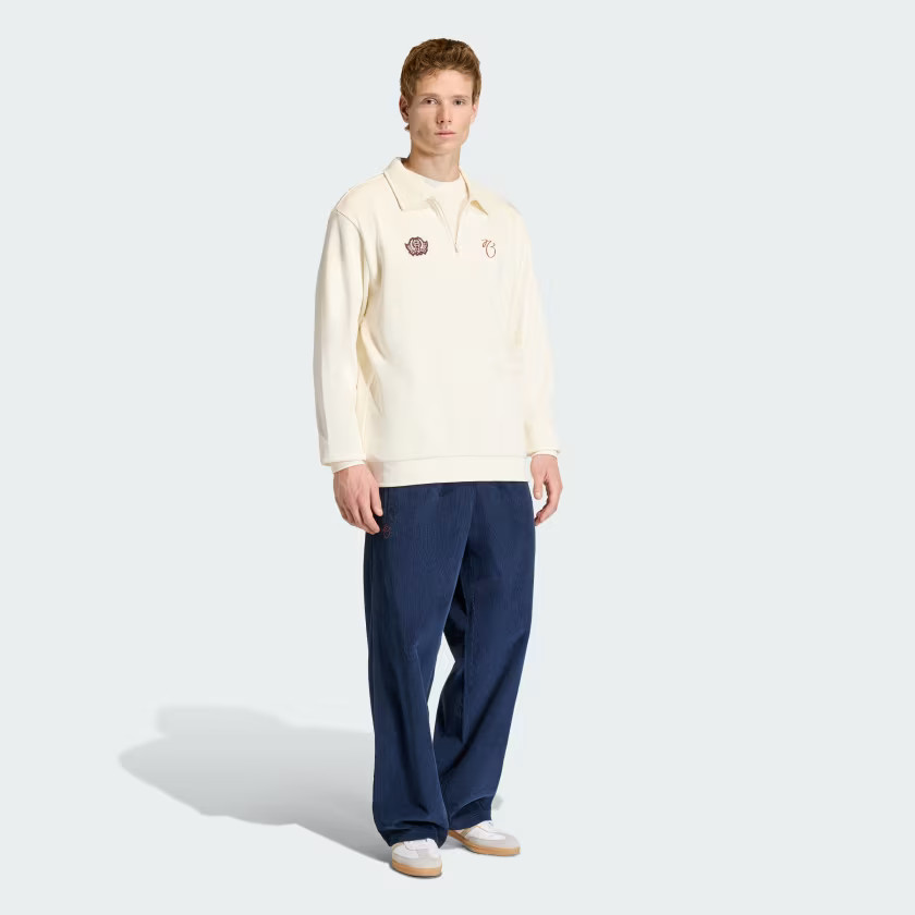 adidas men Jude Bellingham Loose Half Zip Sweater
