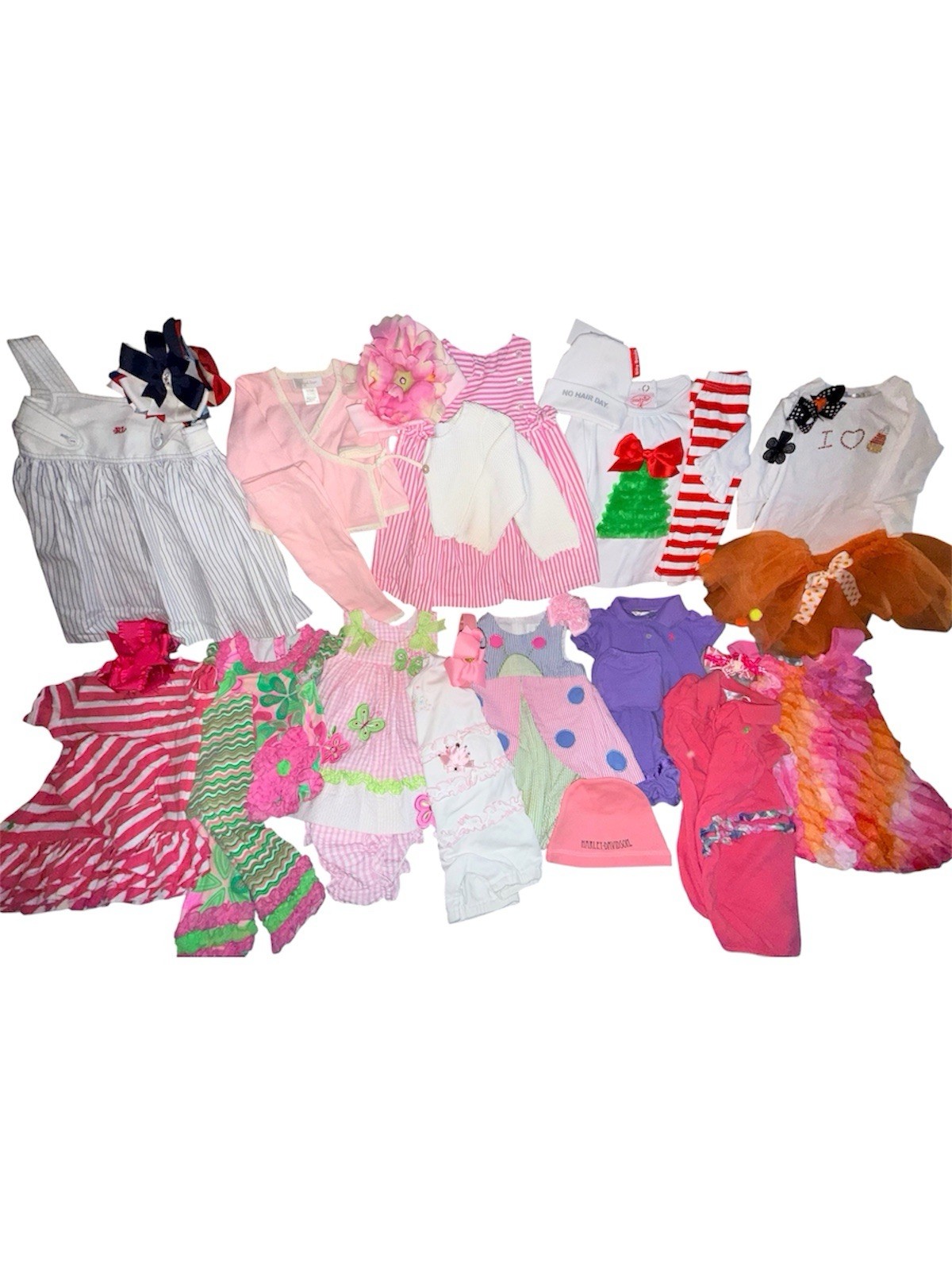 Designer Baby Girl Clothes Jacardi, Florence Eiseman, Angle Dear, Ralph Lauren..