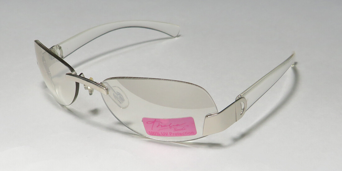 THALIA TH06 SI MIRRORED GRADIENT LIGHT BROWN LENSES PILOT SHAPE BRAND SUNGLASSES
