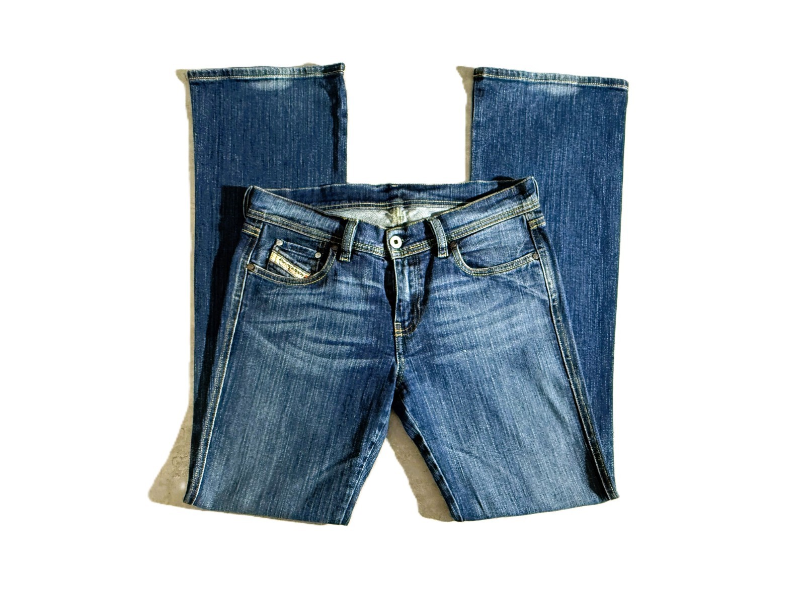 Diesel bootcut Low Waist washed jeans W30 L32 Snug Fit