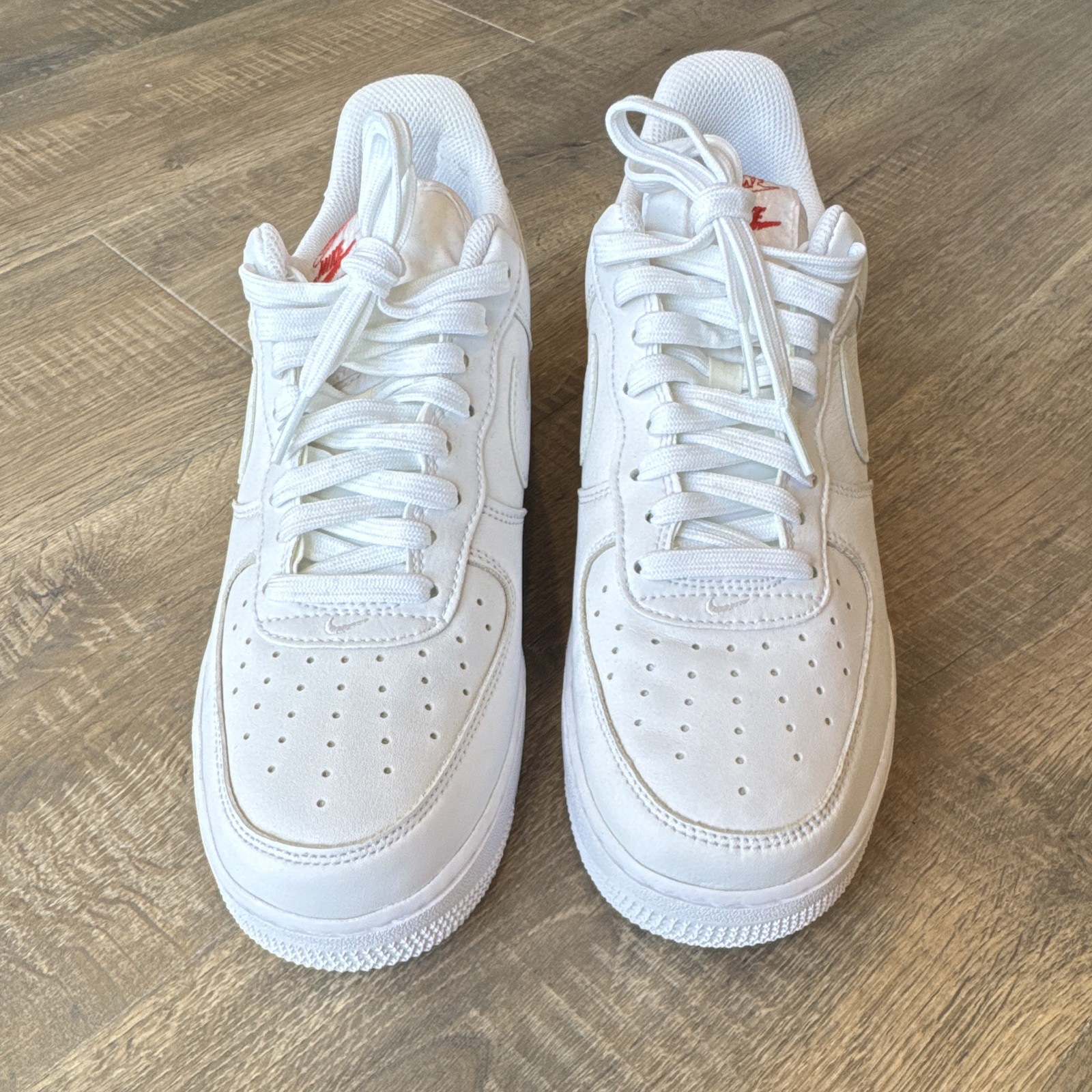 Nike Air Force 1 ’07 LX Low Rose White Shoes CU6312-100 Size 9 M